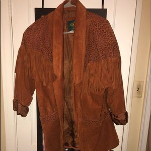 Vintage fringe jacket